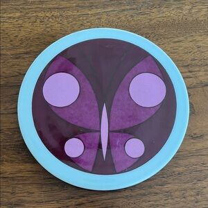 Antoni for Bing and Grondahl vintage butterfly wall decor/trivet